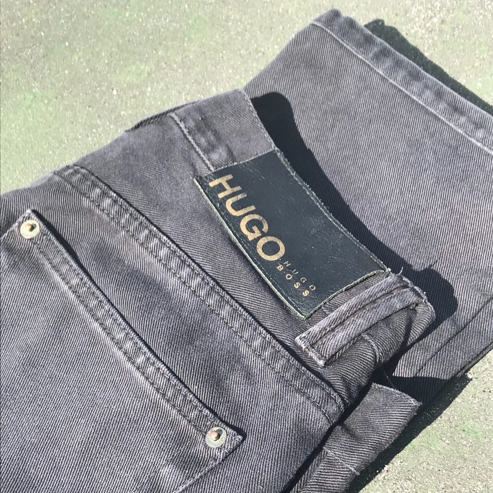 Bintage Hugo Boss Washed Black Jeans.